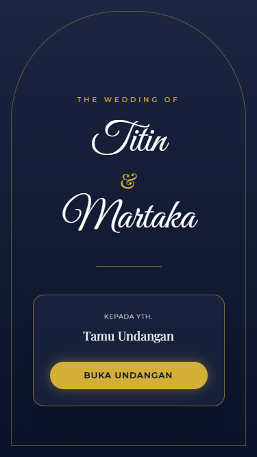 Preview Template Undangan Elegant TemuNikah.id