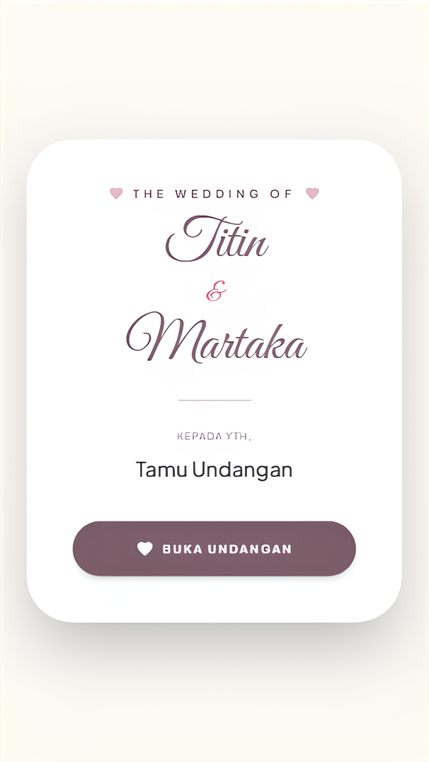 Preview Template Undangan Elegant TemuNikah.id